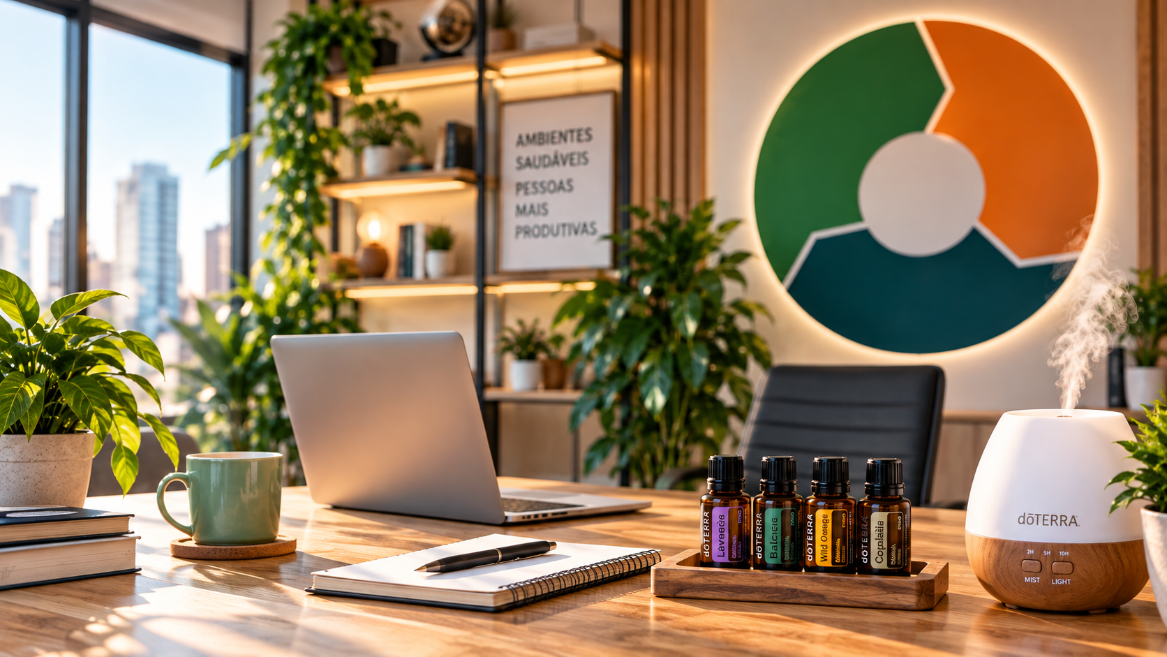 Ambiente corporativo preparado para o Método APN